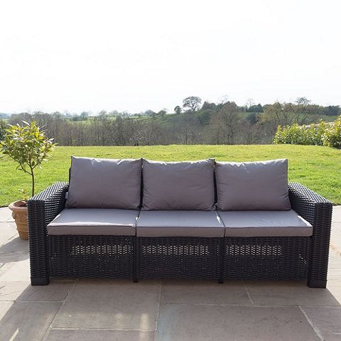 buy allibert california 3 seater sofa graphite grey from our rattan garden furniture range at tesco direct - Rattan Garden Furniture Tesco buy allibert california 3 seater sofa graphite grey from our rattan garden furniture range at tesco direct - Rattan Garden Furniture Tesco