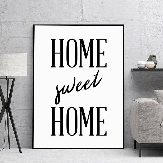Home Sweet Print Decor Sign New Gift Printable Art Gifts Es And Sayings Wall - Sweet Home Wall Decor Home Sweet Print Decor Sign New Gift Printable Art Gifts Es And Sayings Wall - Sweet Home Wall Decor
