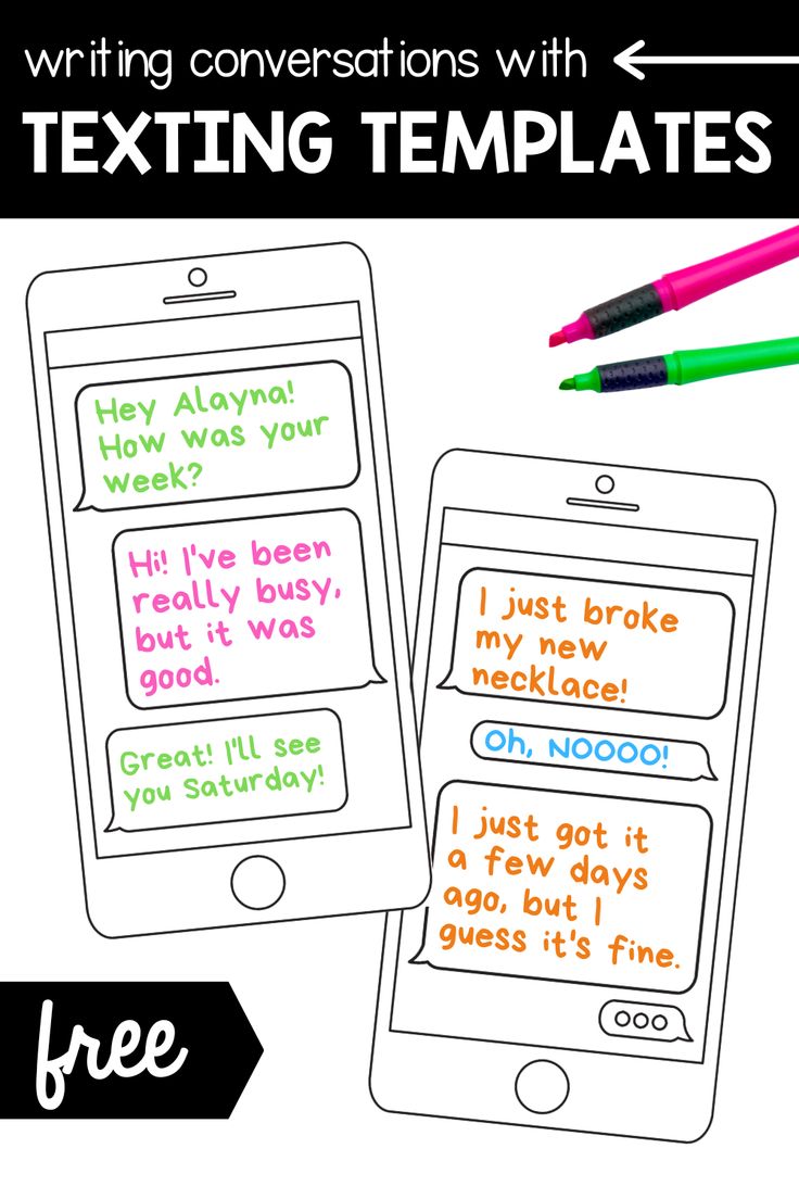 Texting Templates in 2022 Kindergarten writing activities Writing Texting Templates in 2022 Kindergarten writing activities Writing