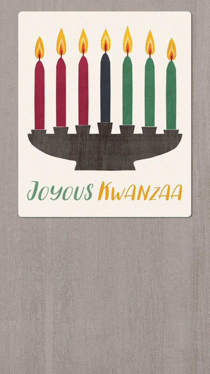Celebrate Kwanzaa with this free digital Evite invitation. You can