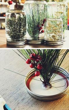 DIY Underwater Festive Forest | Click for 28 Easy DIY Christmas Decor Ideas on a...