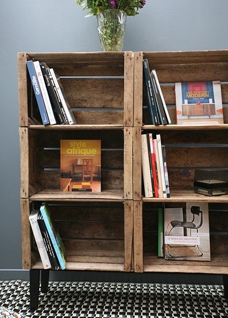 Stack Of 6 Pallet Crates Form A Nice Table Stack Of 6 Pallet Crates Form A Nice Table