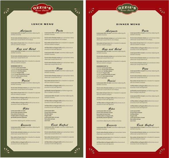 9 best menus images on Pinterest Menu layout, Restaurant menu - italian menu 9 best menus images on Pinterest Menu layout, Restaurant menu - italian menu