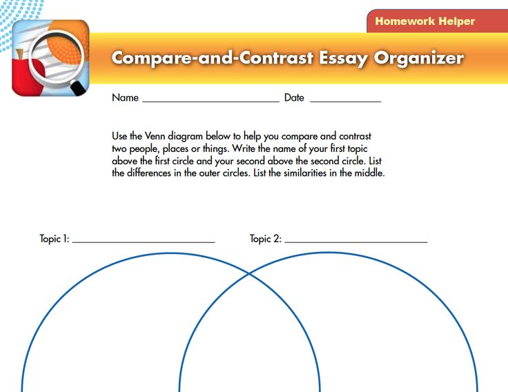 essay comparing two people