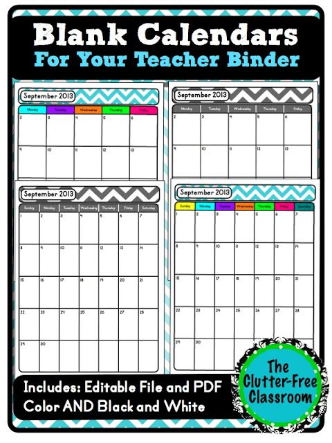 best 25 blank lesson plan template ideas on pinterest free editable calendars for teachers