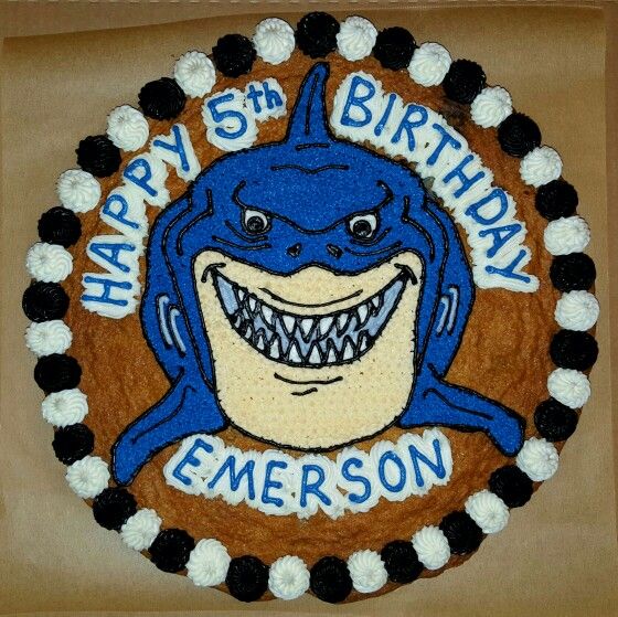 bruce finding nemo cookie