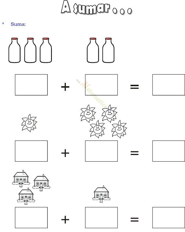 Juegos de matemáticas divertidos para hacer en casa con niños en edad  preescolar (de 3 a 5 años)