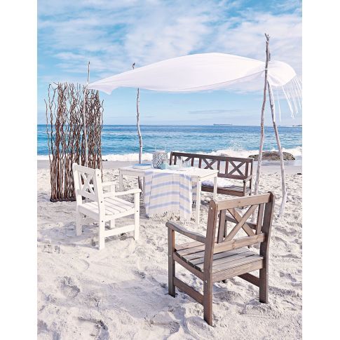 Sichtschutz Willow Vorderansicht Beach lounge, Outdoor
