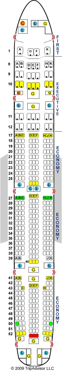 seatguru seat map air india boeing 777 300er 773 777 300er seating chart