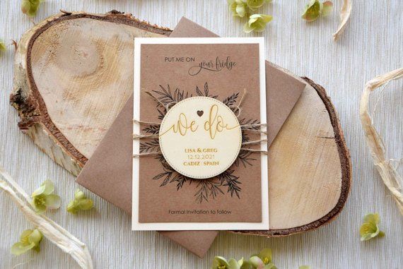 Wooden Wedding Save The Date Magnets Best Fall Dates Unique Fridge Original Invitations Rustic Wooden Wedding Save The Date Magnets