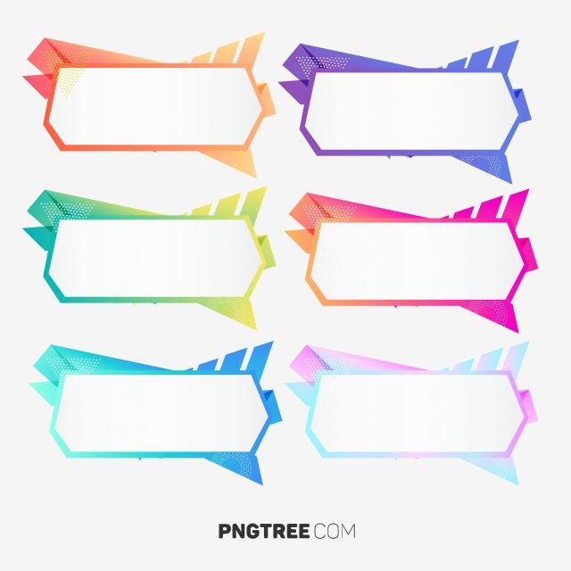 Abstract Gradient Label Infographic Element Infographic