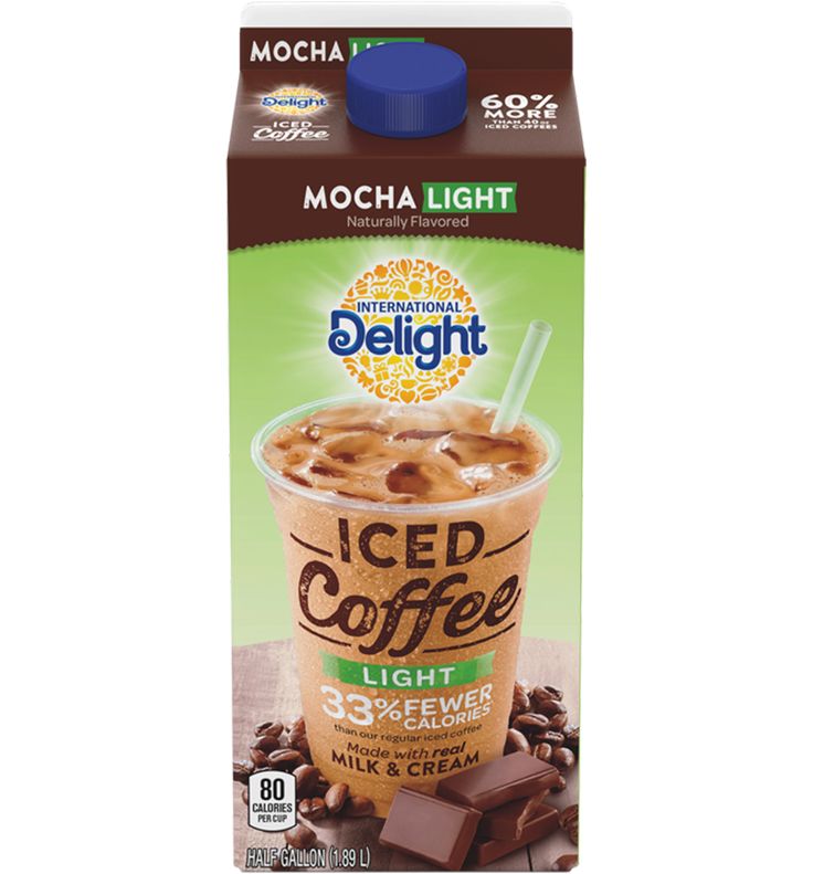 Mocha Light Iced Coffee Carton International delight Mocha Light Iced Coffee Carton International delight