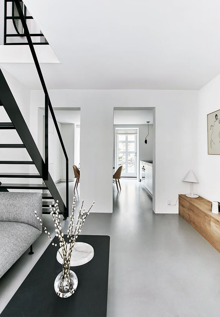 Die besten 25+ Schwarzweisse treppe Ideen auf Pinterest schwarze - futuristische buro einrichtung mit metall 3d wandpaneelen Die besten 25+ Schwarzweisse treppe Ideen auf Pinterest schwarze - futuristische buro einrichtung mit metall 3d wandpaneelen