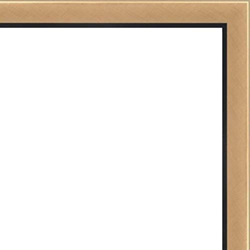 12x14-12 x 14 Gold With Black Lip Solid Wood Frame with UV Framer/'s Acrylic /&