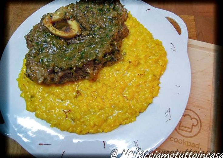 Ricetta Ossibuchi alla milanese con Gremolada e risotto allo zafferano di Pierre e Vivy - NoiFacciamoTuttoInCasa