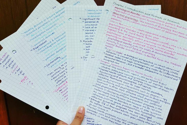 organizeandstudy some of my chapter notes from the taking notes on graph paper