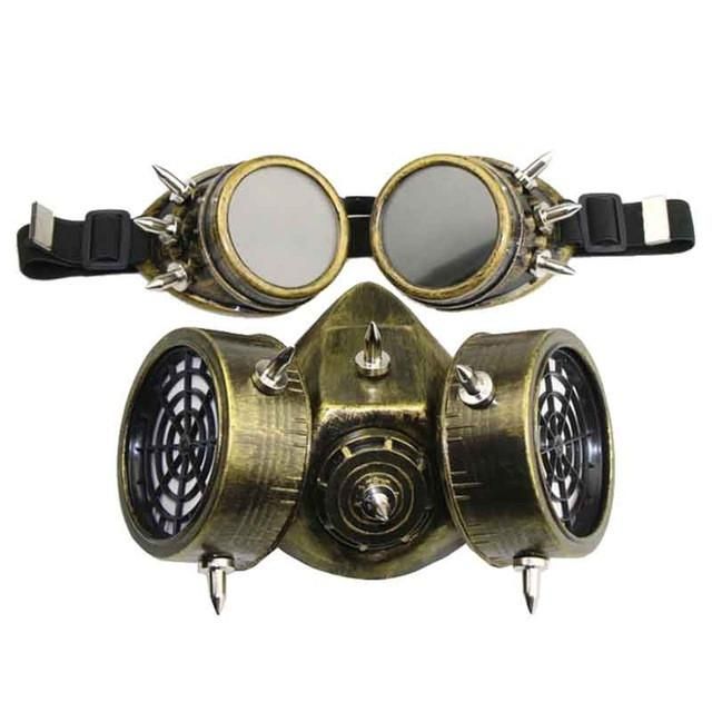 Cross Crucifix Vampire Rock Star Skull Goggles Made to Order Steampunk Gothic Baroque Couture Goggles Burning Man Goggles Mad Max