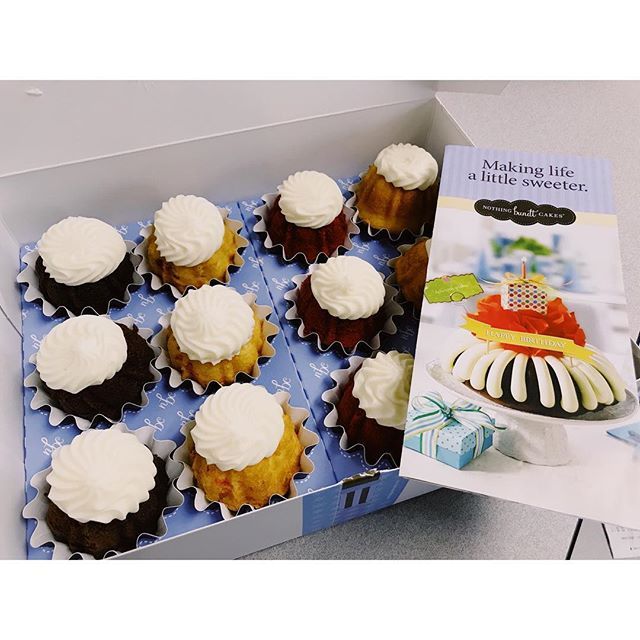 Thanks nothingbundtcakes for the free cakes!! Seriously so delicious 