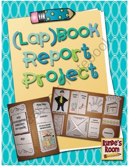 Lap Book Report Project From Rundes Room On TeachersNotebook 14 fun-sandwich-book-report-printable