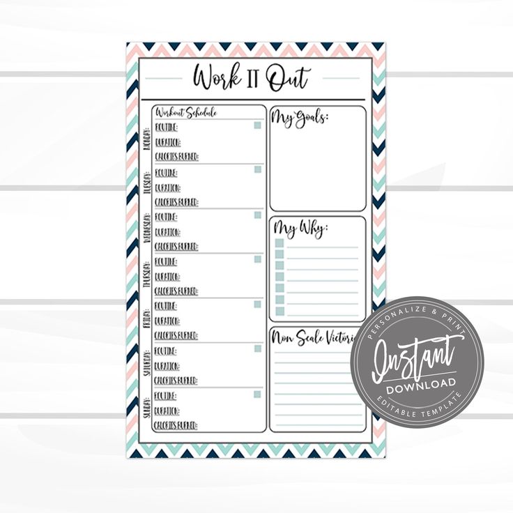 Pin by AbbyLous Designs on Work it out! Workout plan