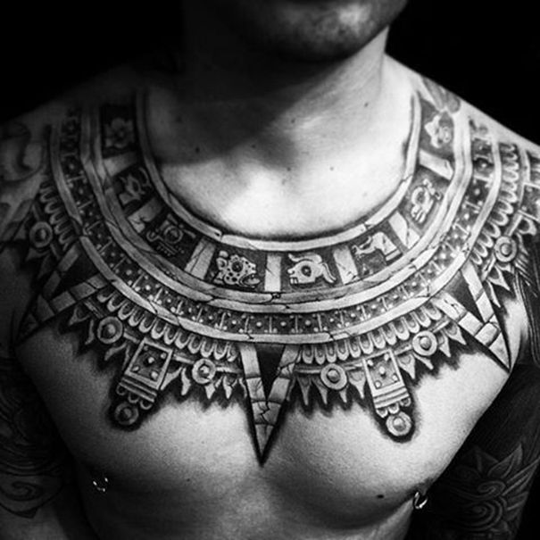 80 Aztekische Tattoos Fur Manner Alte Stammes Und Krieger Entwurfe Mann Stil Tattoo Aztec Tattoo Aztec Tattoos Aztec Tattoo Designs