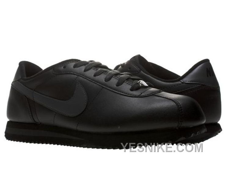 nike cortez black and grey