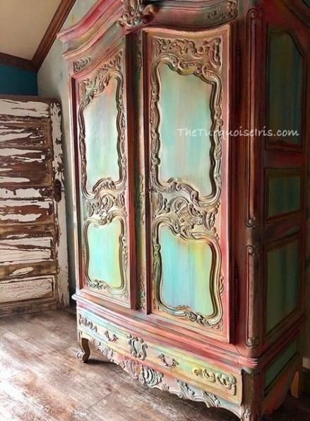 New funky painted furniture ideas boho annie sloan 36 Ideas