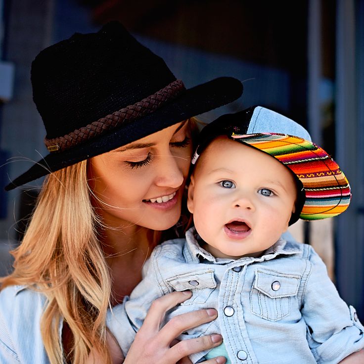 Mama Baby Style Serape trucker hat george hats George hats