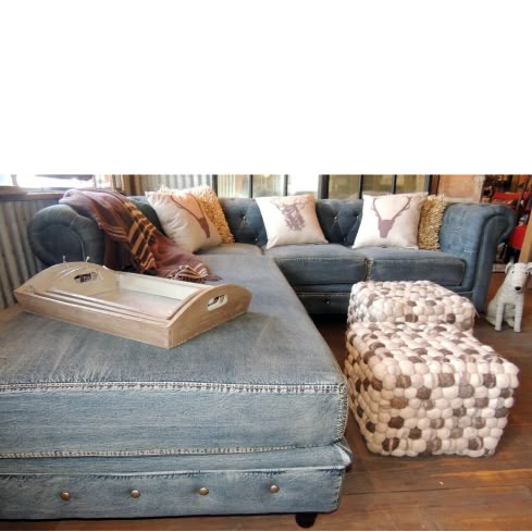 11 best Denim living room images on Pinterest | Denim furniture ... 11 best Denim living room images on Pinterest | Denim furniture ...