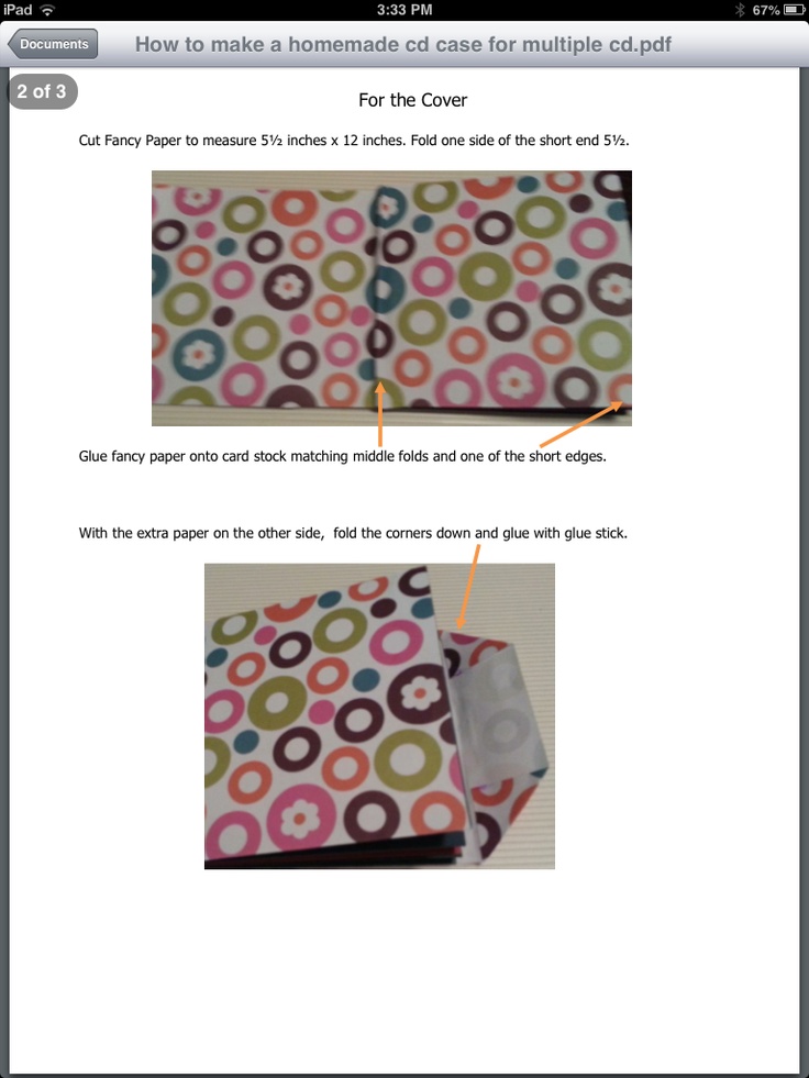 how to cut a cd case
