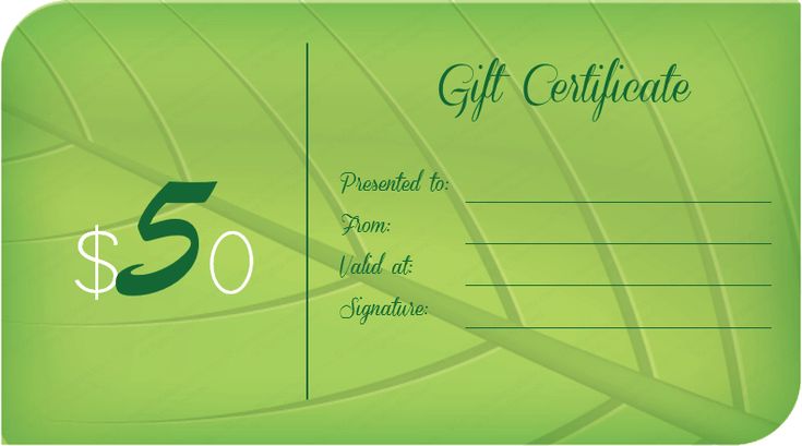 Green leave gift certificate template #giftcard - play ticket template Green leave gift certificate template #giftcard - play ticket template