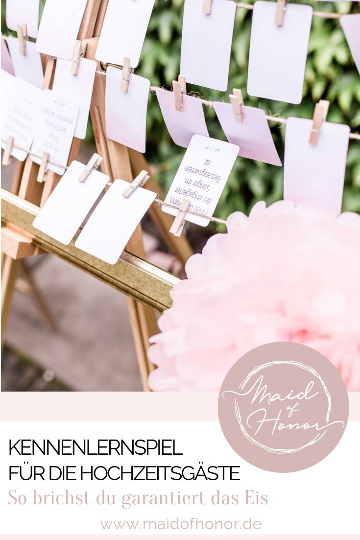Kennenlernen hochzeit gäste