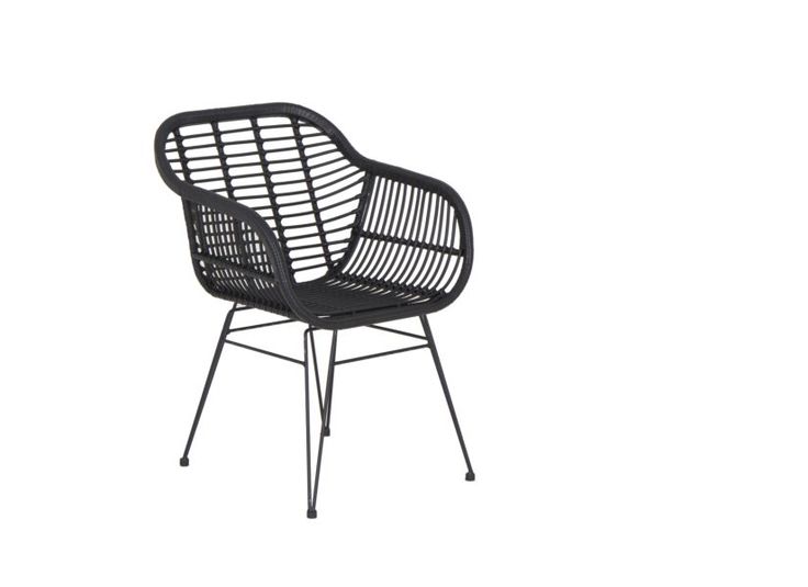 Stoel Flores zwart - Eetkamerstoelen - WEBA meubelen in ...