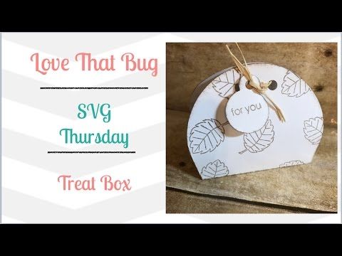 Download Cricut Explore |SVG| Treat Box - YouTube | Cricut explore ...