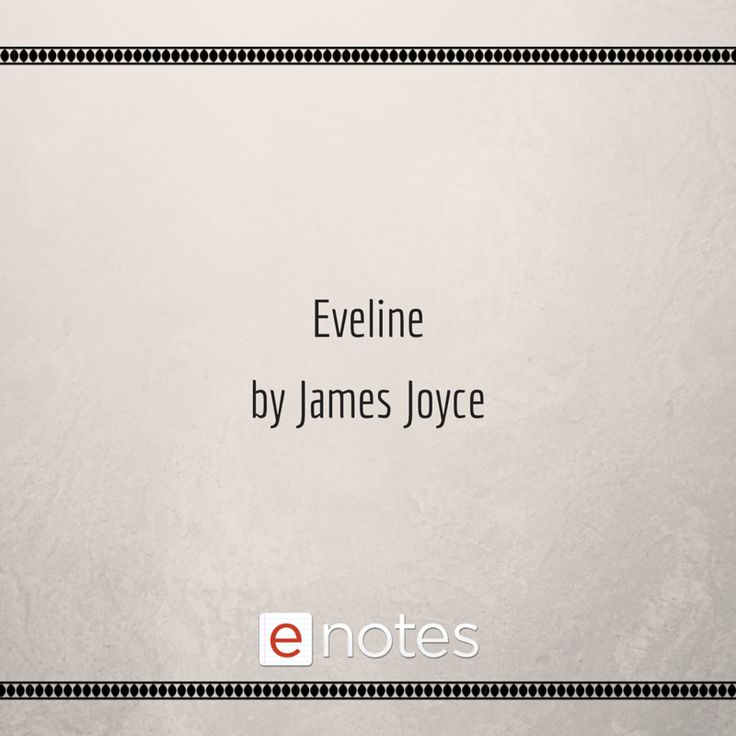 Eveline essay