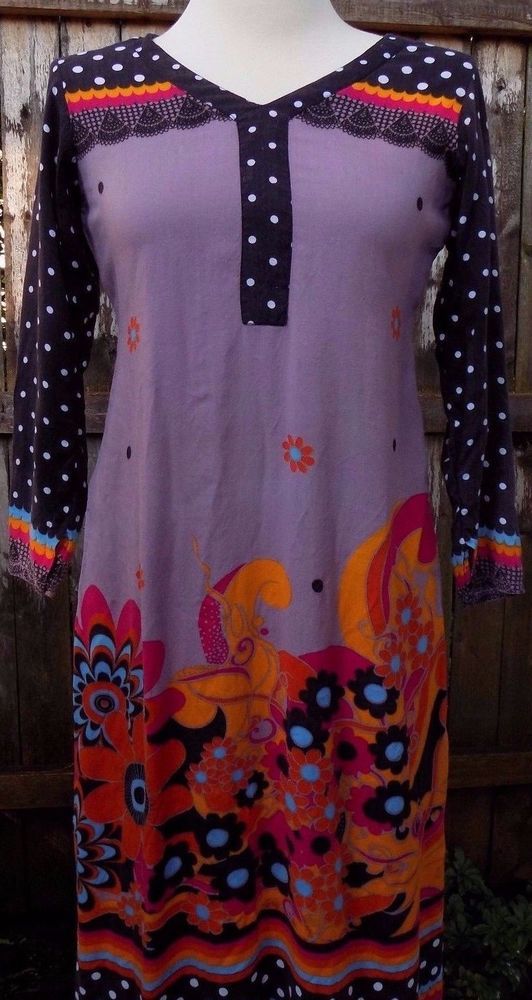 Purple Flower Power Dress