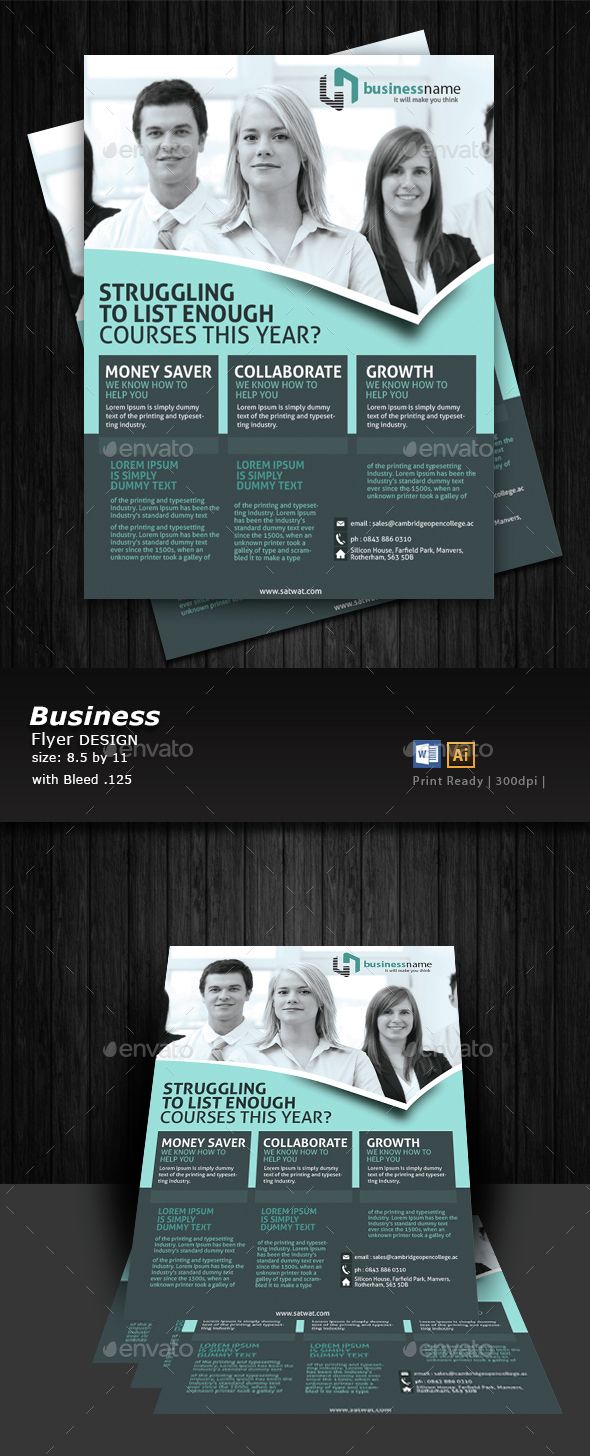 business flyers design