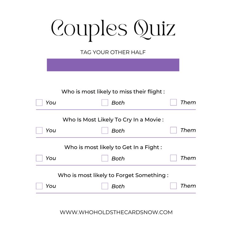 Test Your Compatibility With A Fun Couple Quiz 22d13ec29024d54b75a3a76a7436cc1d