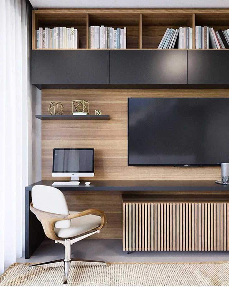 Modern home office. Whether you are planning on including a home office or resto...