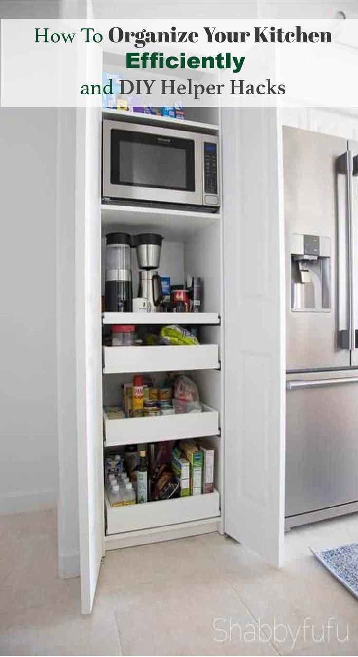 22 Brilliant Ways To Organize Your Kitchen With Images Small