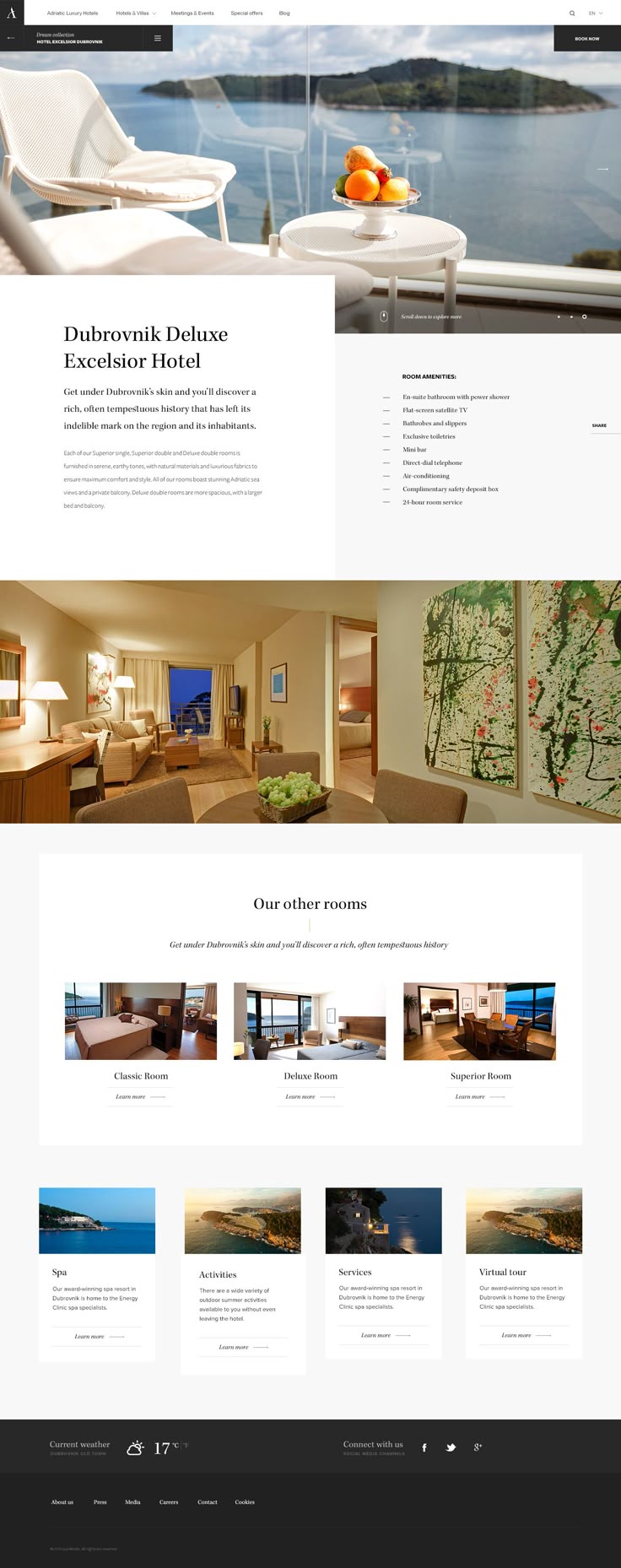 14 Best Hotel Websites Images On Pinterest Design Luxury Hotels Website By Hrvoje Grubisic
