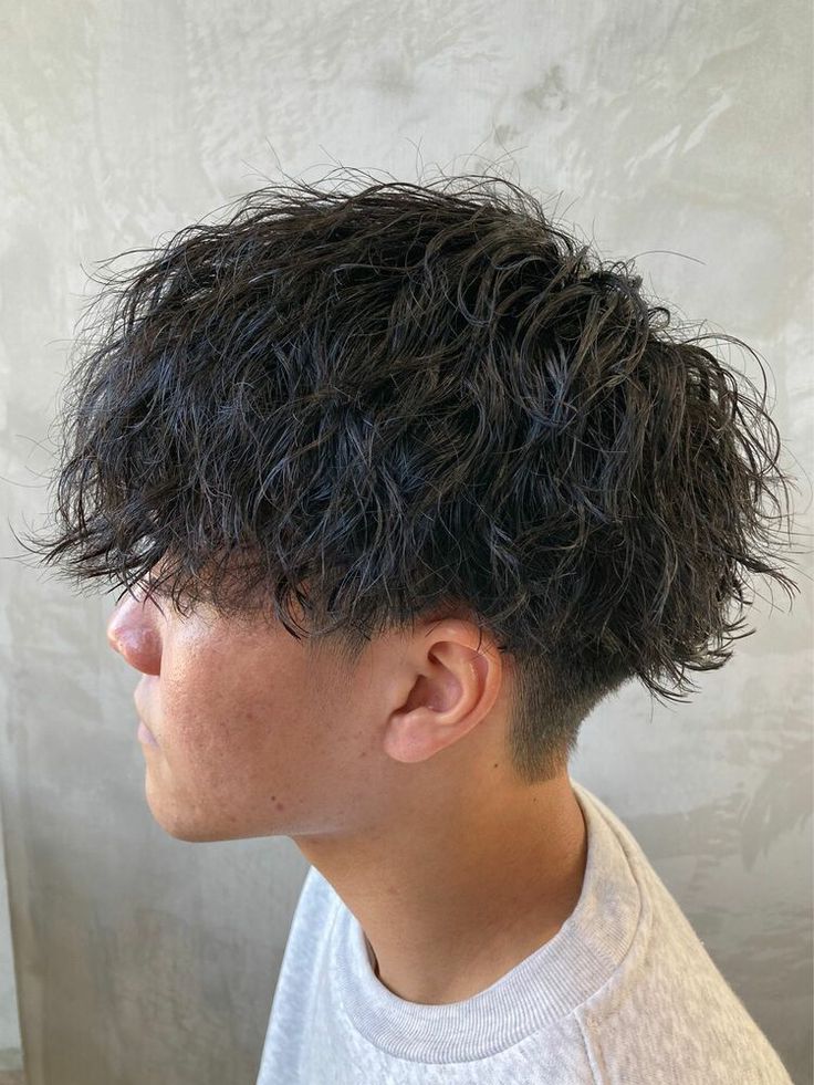 ツイストスパイラルパーマ 刈り上げマッシュショート Havana 渋谷 ハバナ シブヤ Havana 中島 駿のヘアスタイル情報 Yahoo Beauty ツイスト スパイラル パーマ スパイラルパーマ メンズ スパイラルパーマ