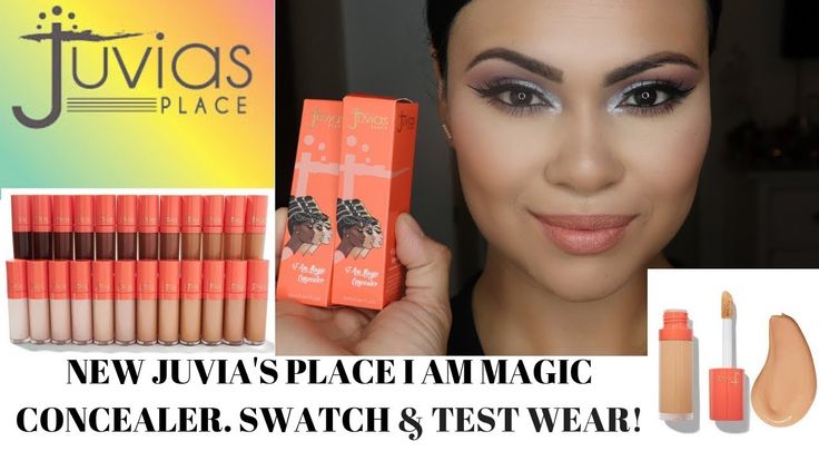 Juvia's Place I Am Magic Concealer Swatches New Juvia's Place I am Magic Concealer | Swatch & Test Wear | Concealer