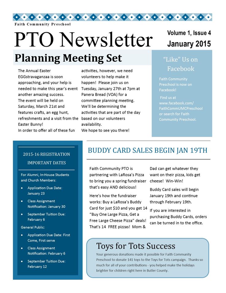 Best 25 School Newsletters Ideas On Pinterest Parent Newsletter Template Teacher Newsletter Pta Newsletter Templates In Word