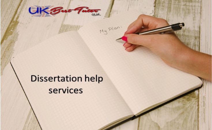 Help writing your dissertation