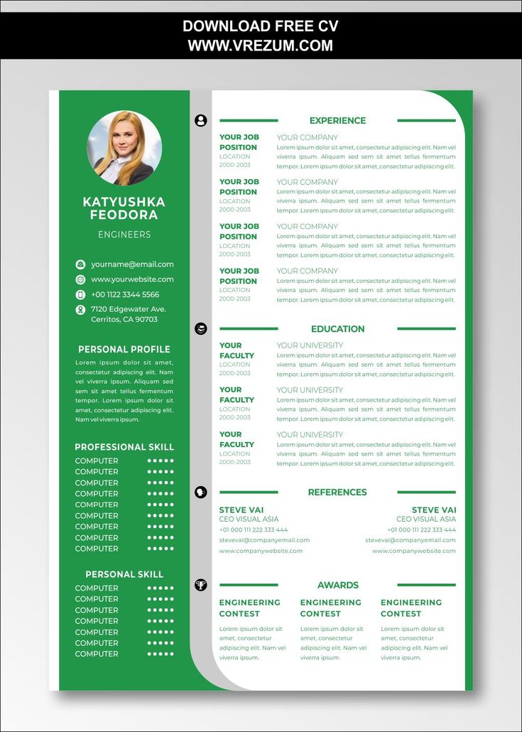 finance professional resume template