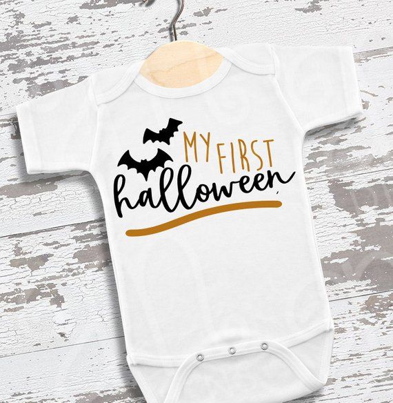 First Halloween My First Halloween Halloween Svg My First Etsy First Halloween Baby First Halloween Making Shirts
