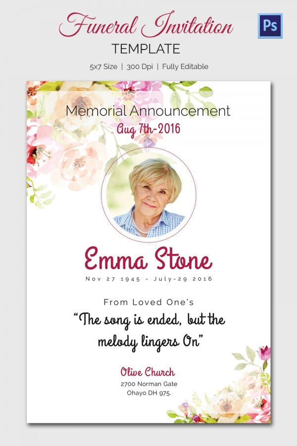 Más de 25 ideas increíbles sobre Funeral invitation en Pinterest - funeral invitation cards Más de 25 ideas increíbles sobre Funeral invitation en Pinterest - funeral invitation cards
