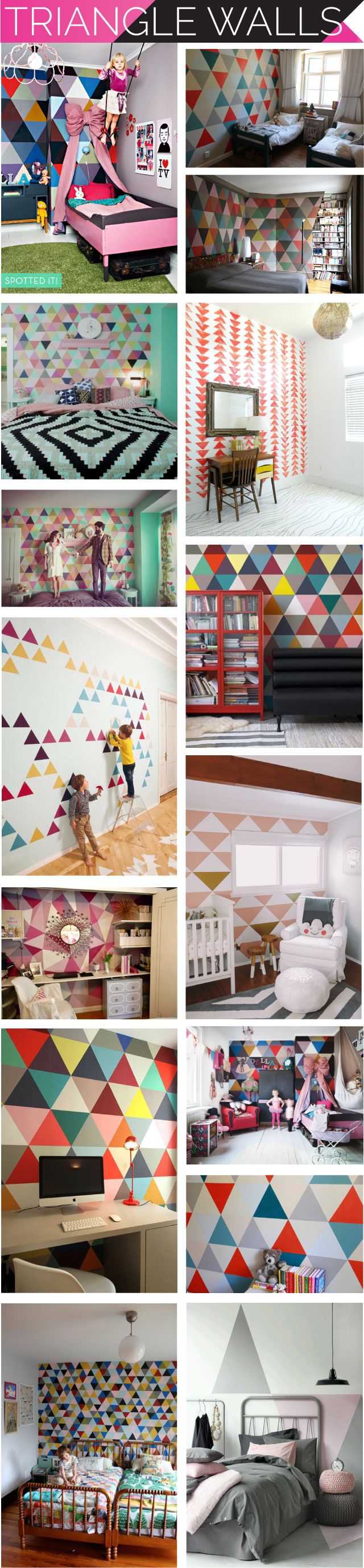 Triangle Walls By Jamie Meares Also Love The Gray And White Small Dresser Triangle Walls By Jamie Meares Also Love The Gray And White Small Dresser