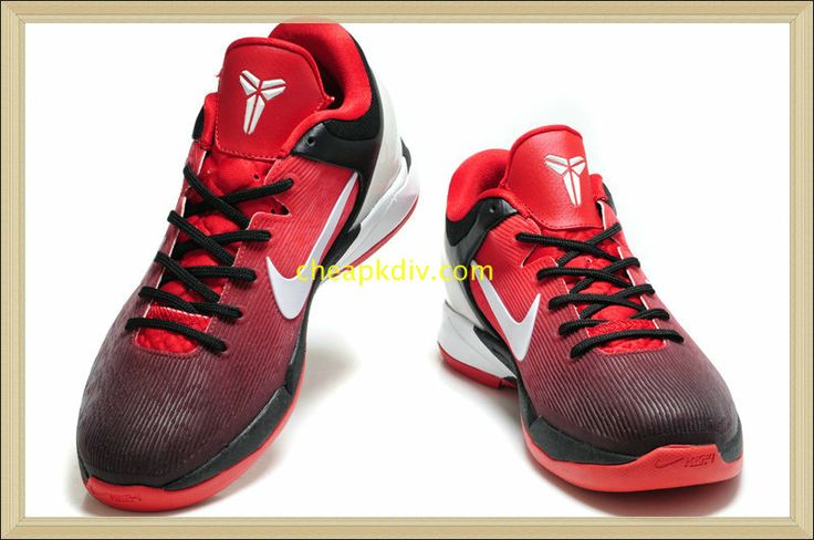 Nike Zoom Cheap Kobe 7 iD Fade Option Sport Red White #Red #Womens #